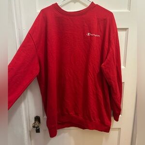 Champion Red Men’s Sweatshirt
